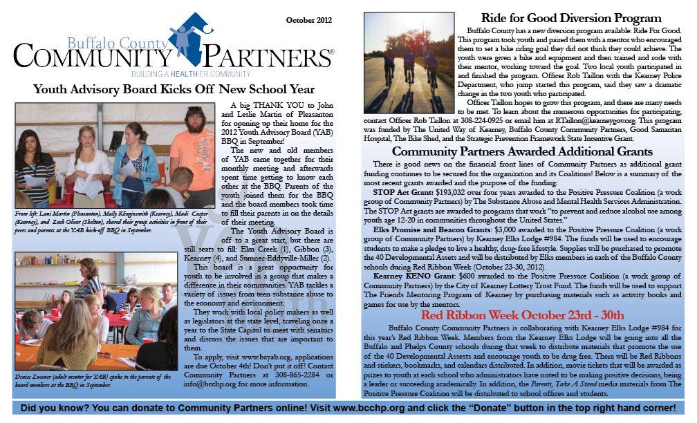 October Newsletter Available Online!