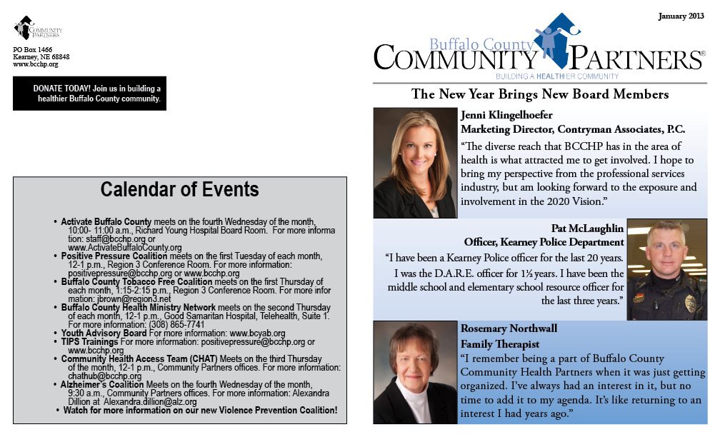 January Newsletter Available Online