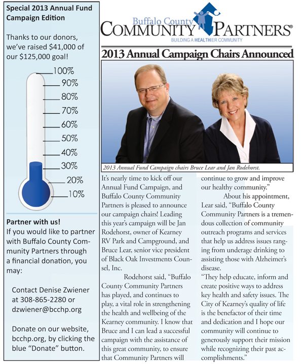 2013 Annual Fund Campaign Newsletter Now Available Online