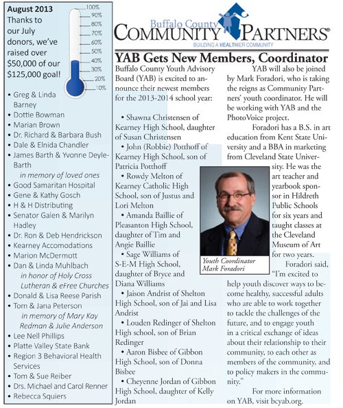 August Newsletter Available Online