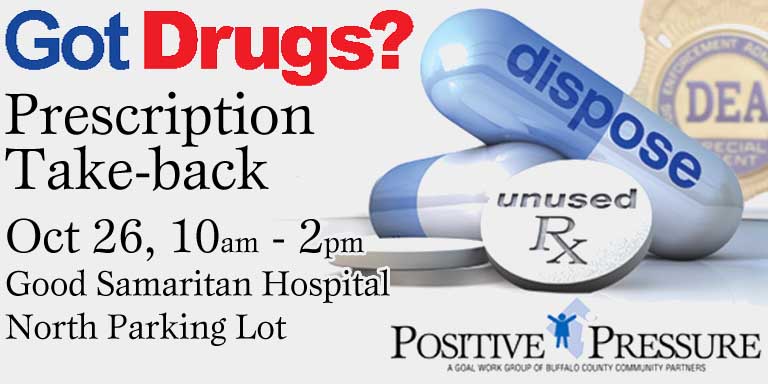 Prescription Drug Take-Back October 26 at Good Samaritan Hospital