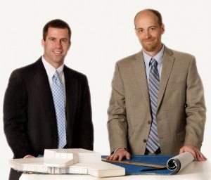 Campaign chairs Jon Watts and Jonathan Nikkila.