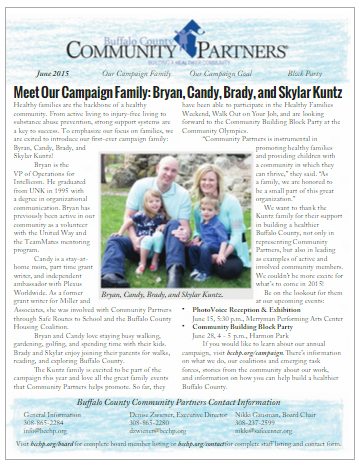 Read Community Partners’ June 2015 Newsletter