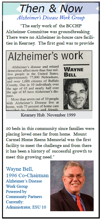 Then vs Now: Alzheimer’s Work Group