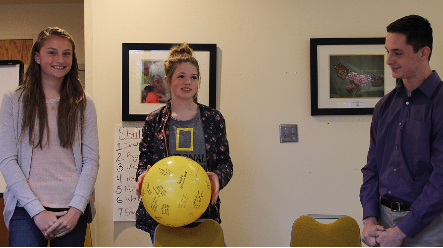 Youth Advisory Board Conducts Interviews