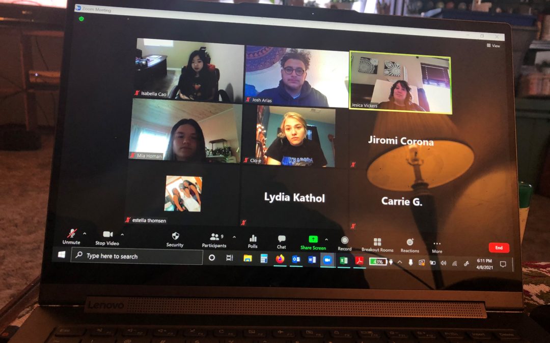 Youth Advisory Board Share Their Voice with Area Counselor